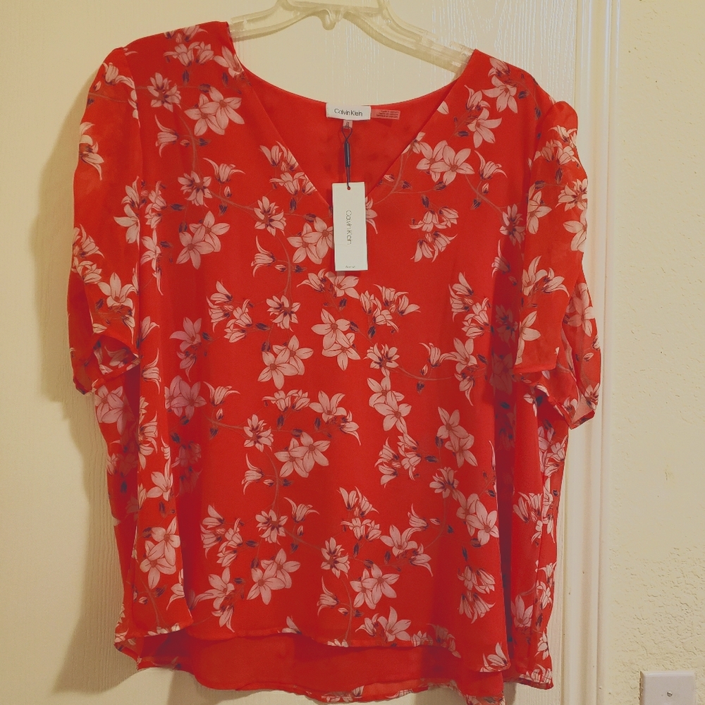 Calvin Klein Plus Size Blouse